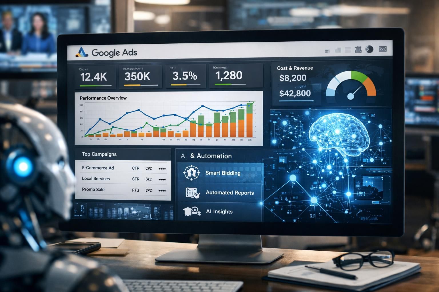 découvrez comment google booste l'intégration de l'intelligence artificielle dans ses campagnes publicitaires automatisées pour améliorer la performance et la précision des annonces.