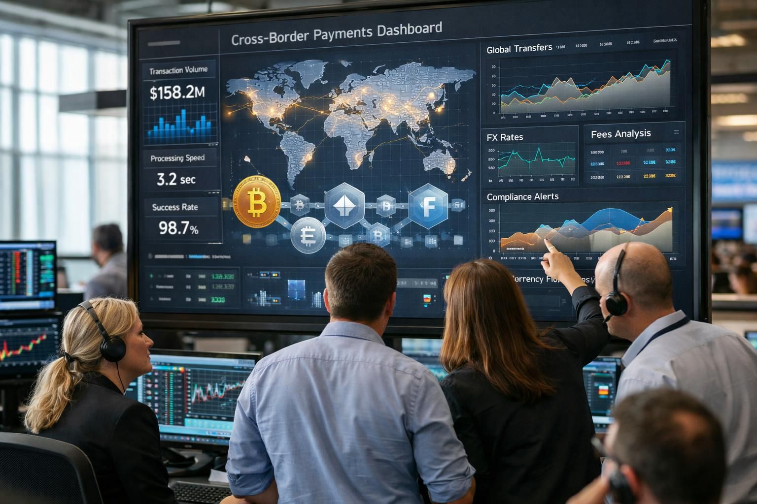 découvrez comment les fintech explorent l'utilisation des stablecoins pour révolutionner les paiements transfrontaliers, offrant rapidité, sécurité et efficacité.