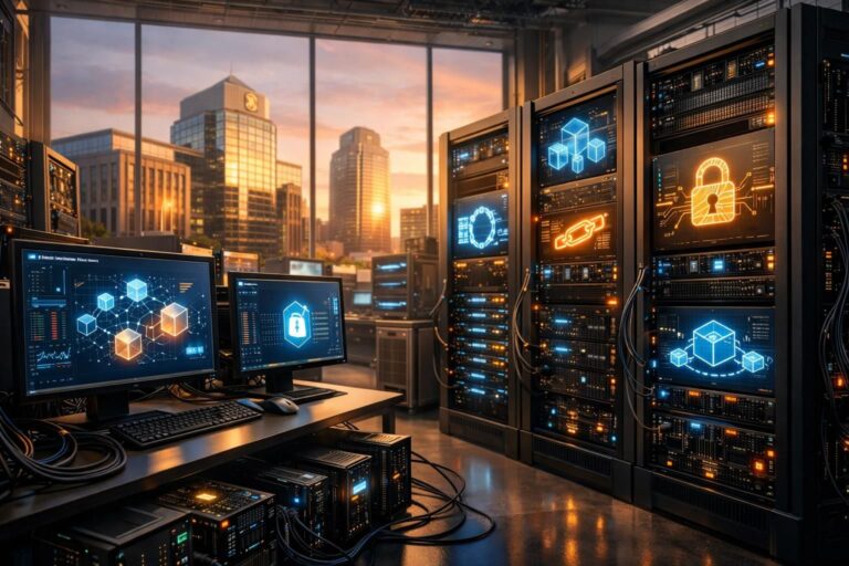 découvrez comment les infrastructures blockchain se développent pour faciliter l'adoption par les institutions et révolutionner le secteur financier.